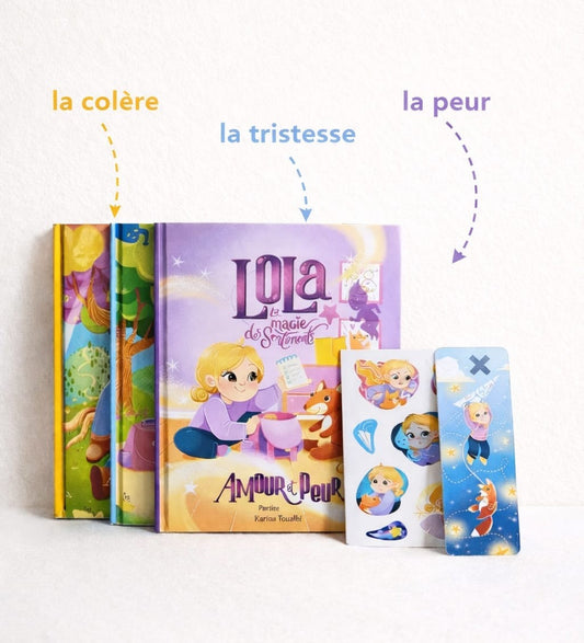 Coffret de 3 livres « La Magie des Sentiments »